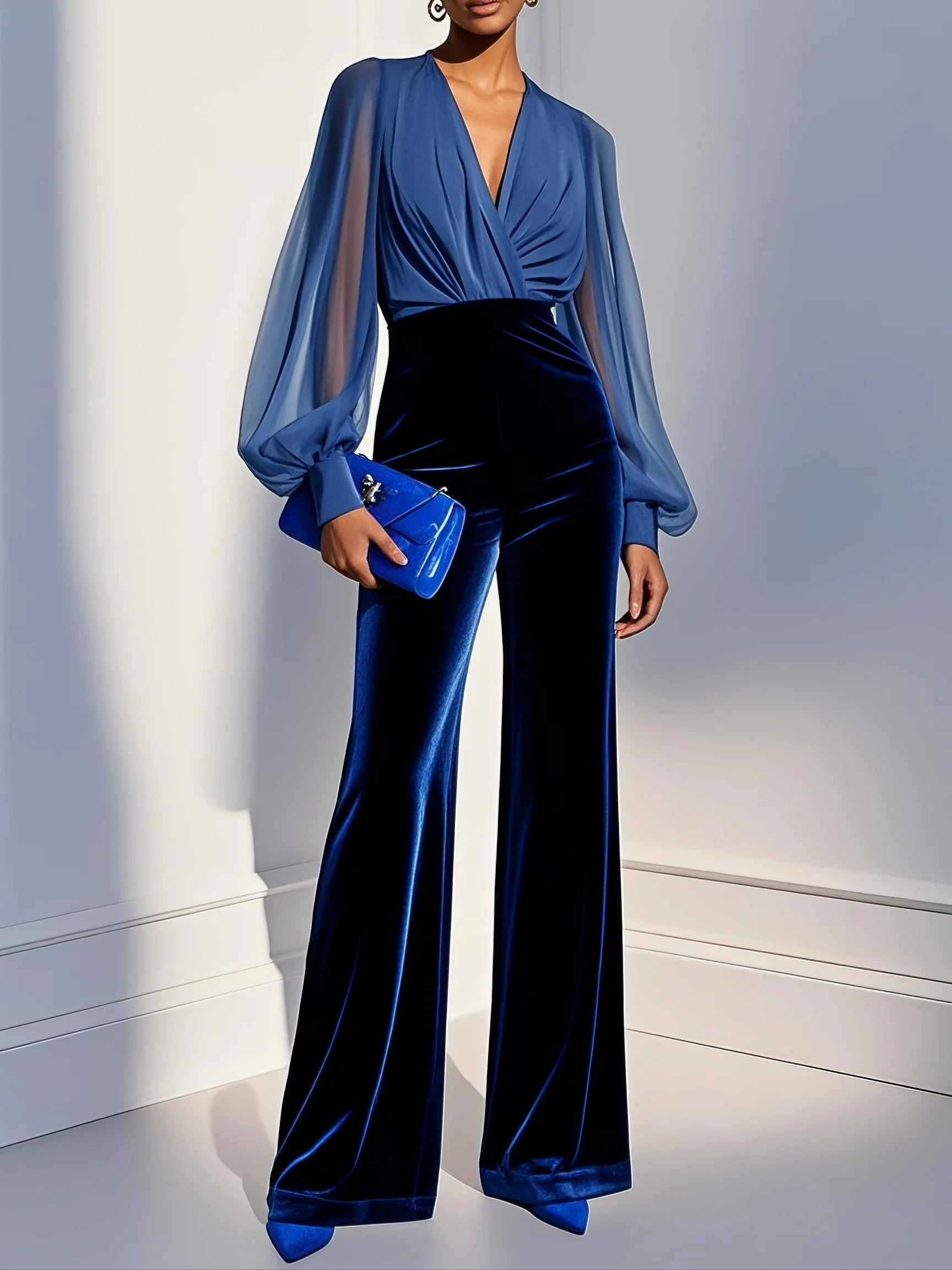 Celeste Velvet Jumpsuit