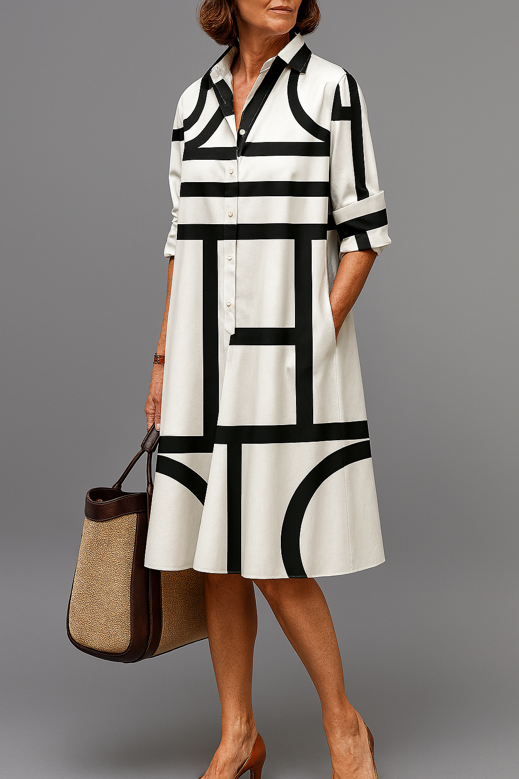 Ellie | Well-Crafted and Elegant Midi Dress