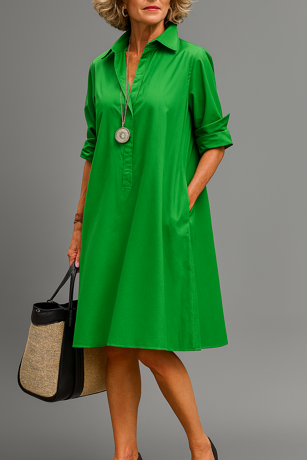 Riley | Elegant and refined midi dress