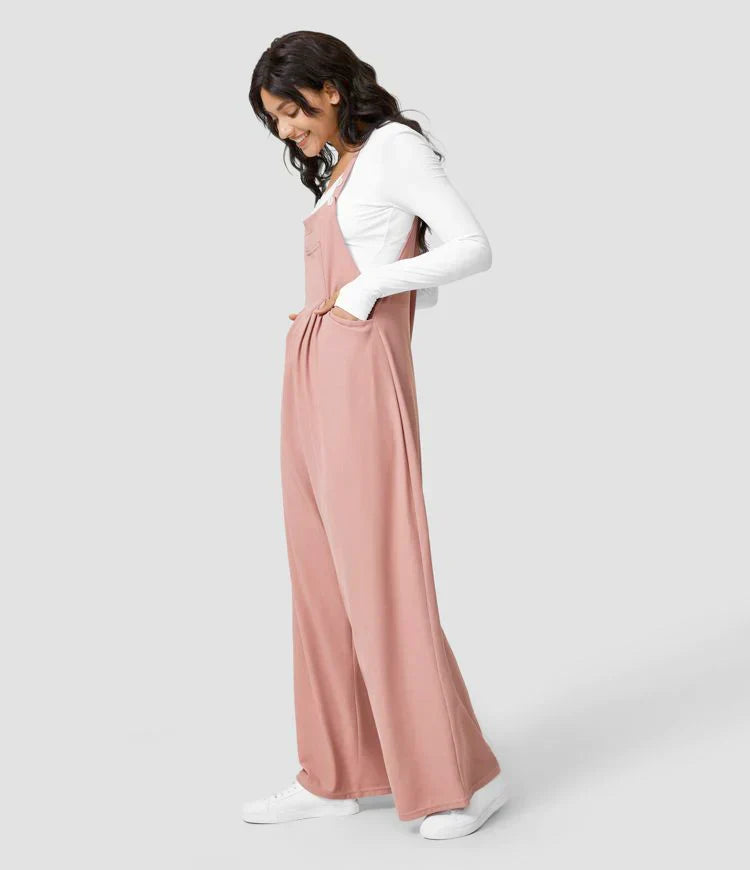 Pants with Adjustable Suspenders LadiVania™