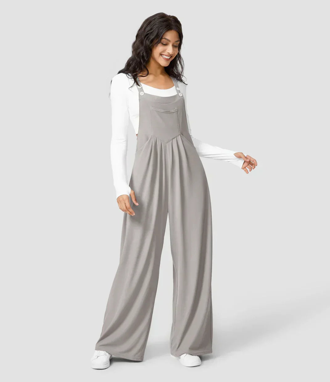 Pants with Adjustable Suspenders LadiVania™