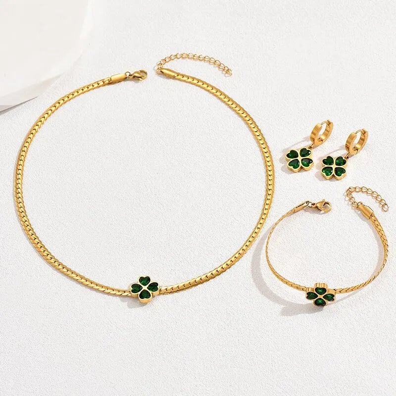 Set of Kwadrifoglio Jewelry