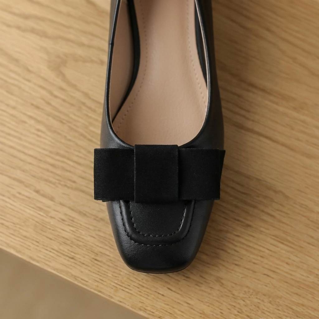 Camille Leather Ballet Flats