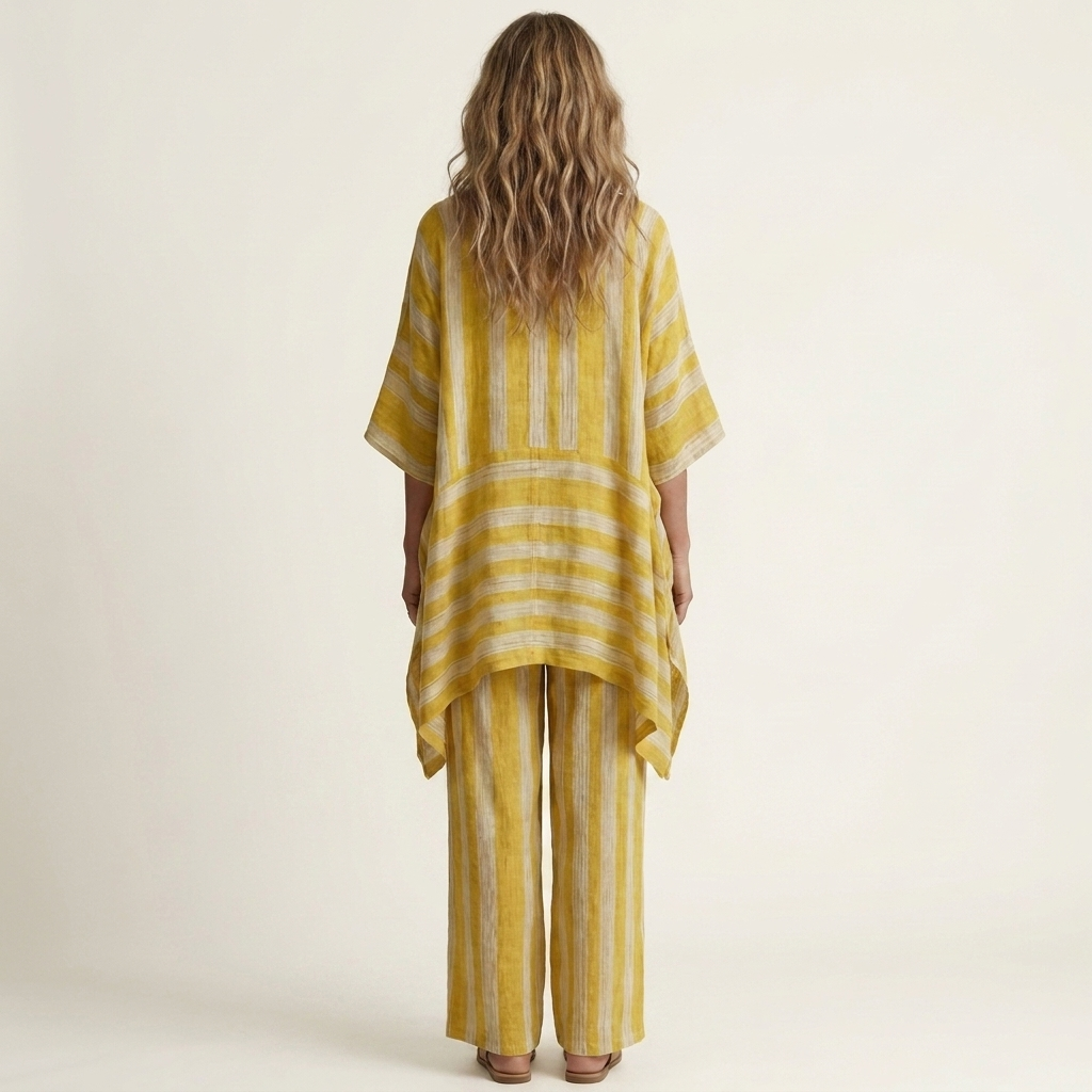 Kiara | Two-Piece Striped Set