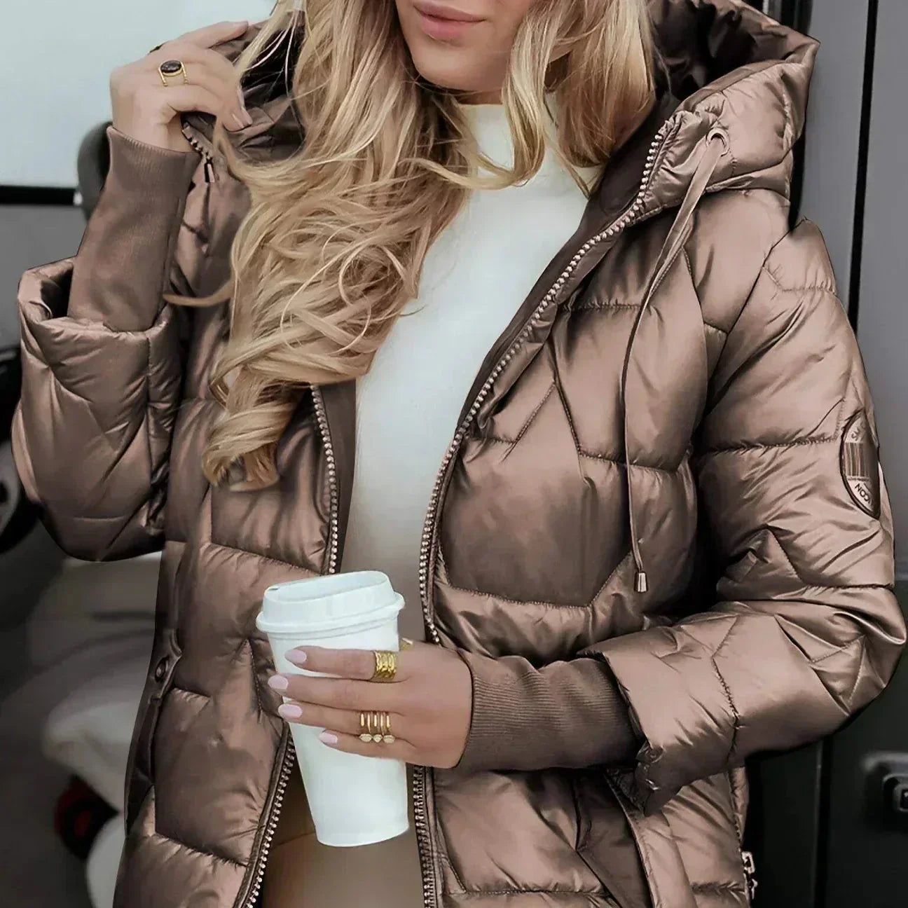 LORETTA | Long Winter Coat with Protective Warmth and Timeless Elegance