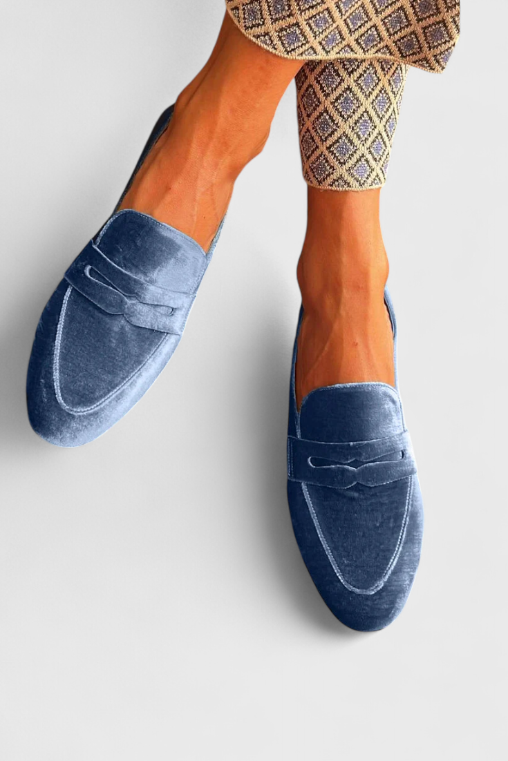 Giovanna | Patchwork Slip-On Moccasin