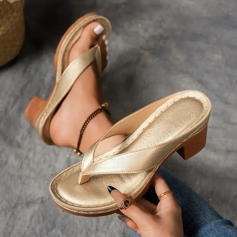 STELLA | Orthopedic Heel Sandals for Effortless Support & Timeless Chic