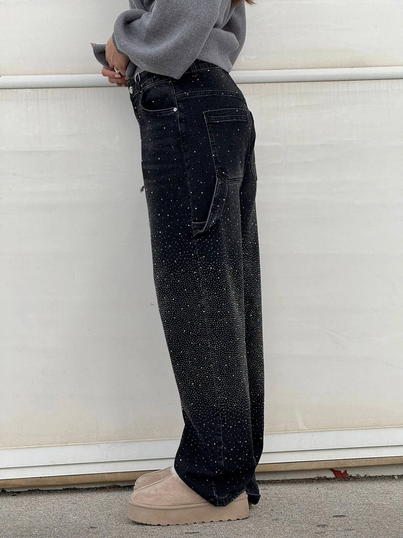 Lumi | Wide jeans for women – Fashion comfort with a sparkling accent