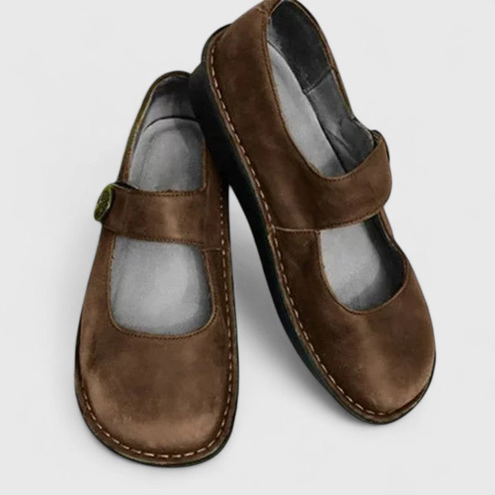 MARY JANE ORTHOPEDIC REAL LEATHER SHOES