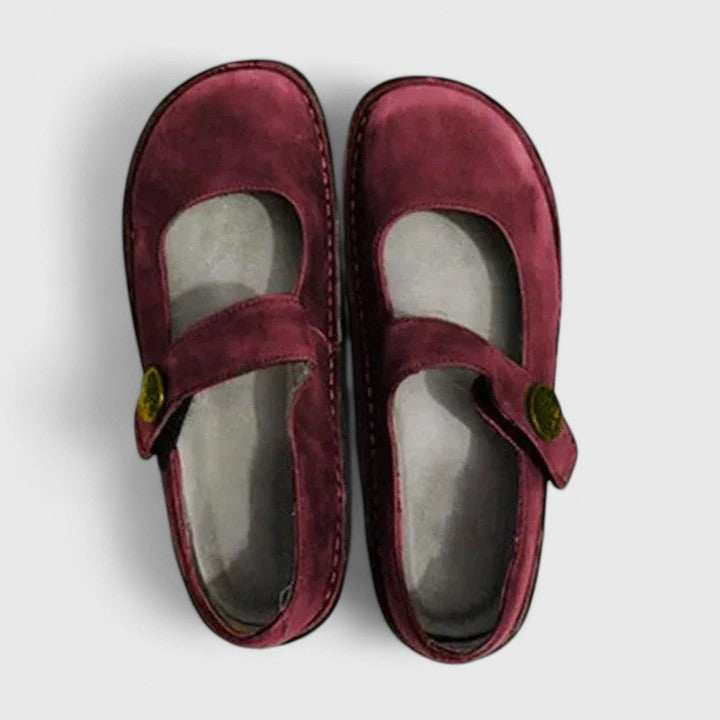 MARY JANE ORTHOPEDIC REAL LEATHER SHOES