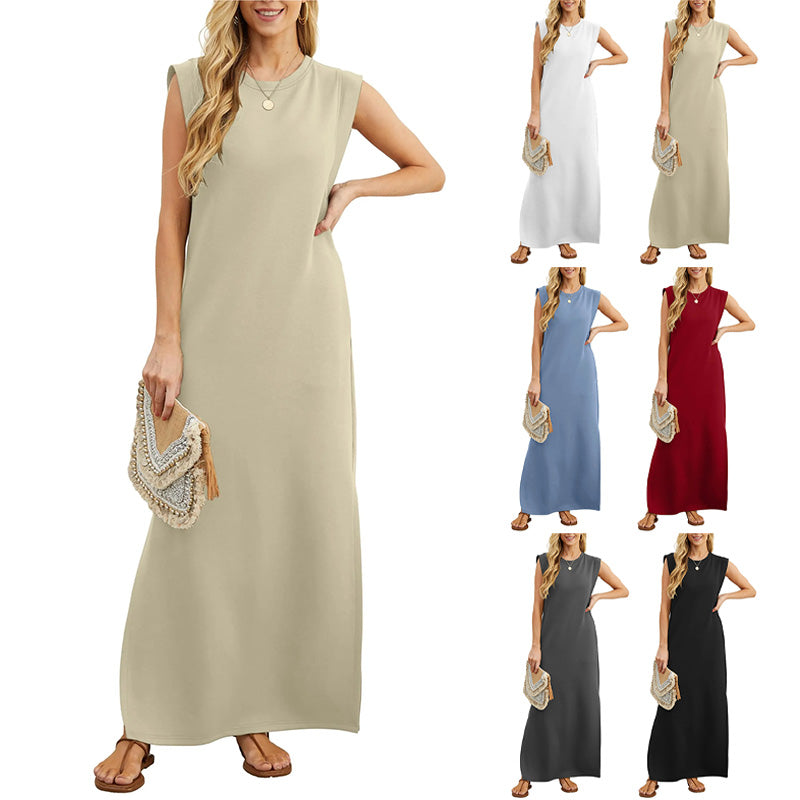 EMMA | Long Flowing Wrinkle-Free Dress