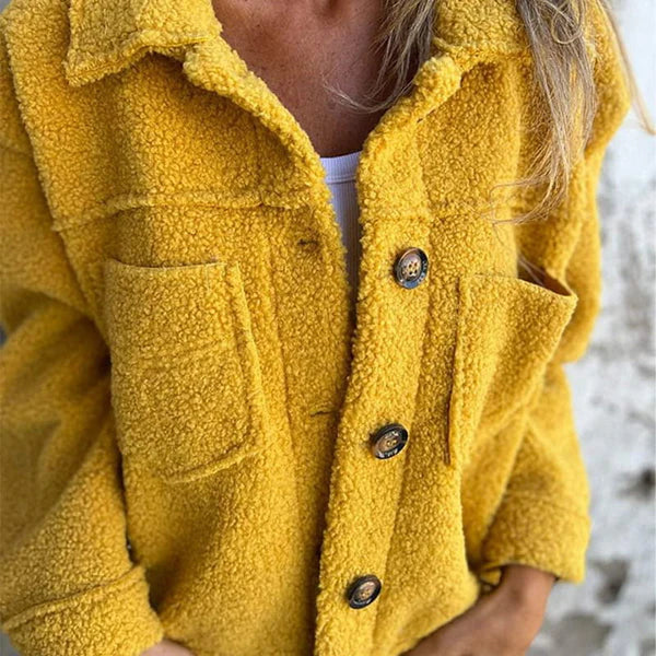 Dion™ | Elegant Short Coat with Lapels and Chic