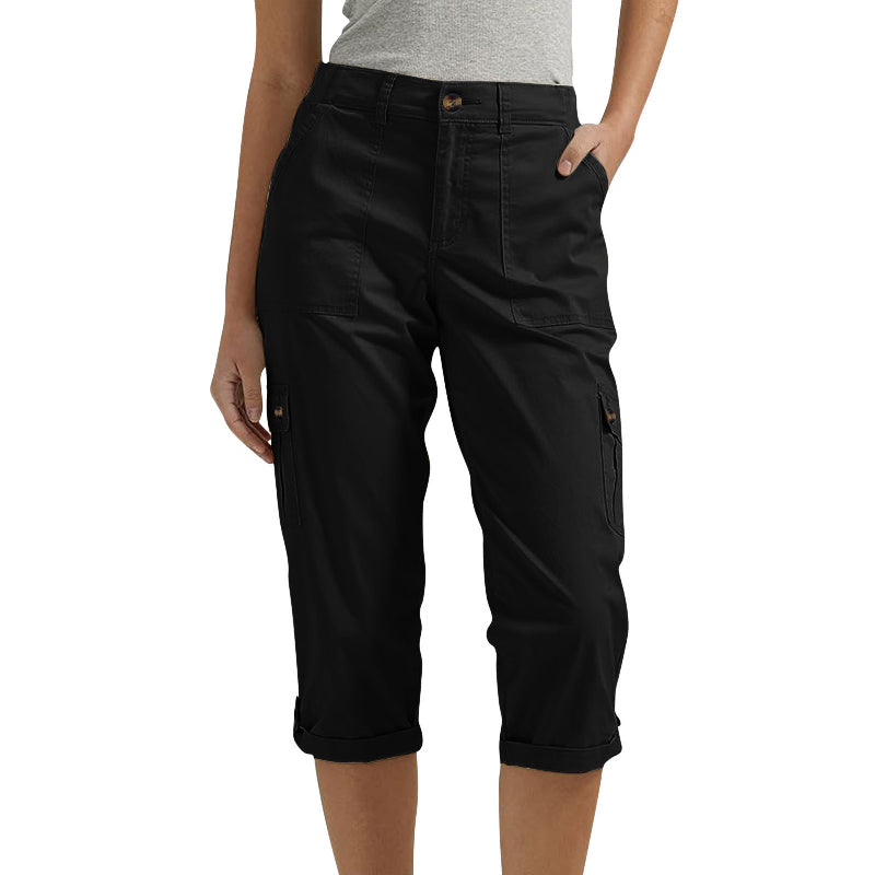 FRANCESCA | Capri Pants with Multiple Pockets and Comfortable Fit for Maximum Freedom of Movement