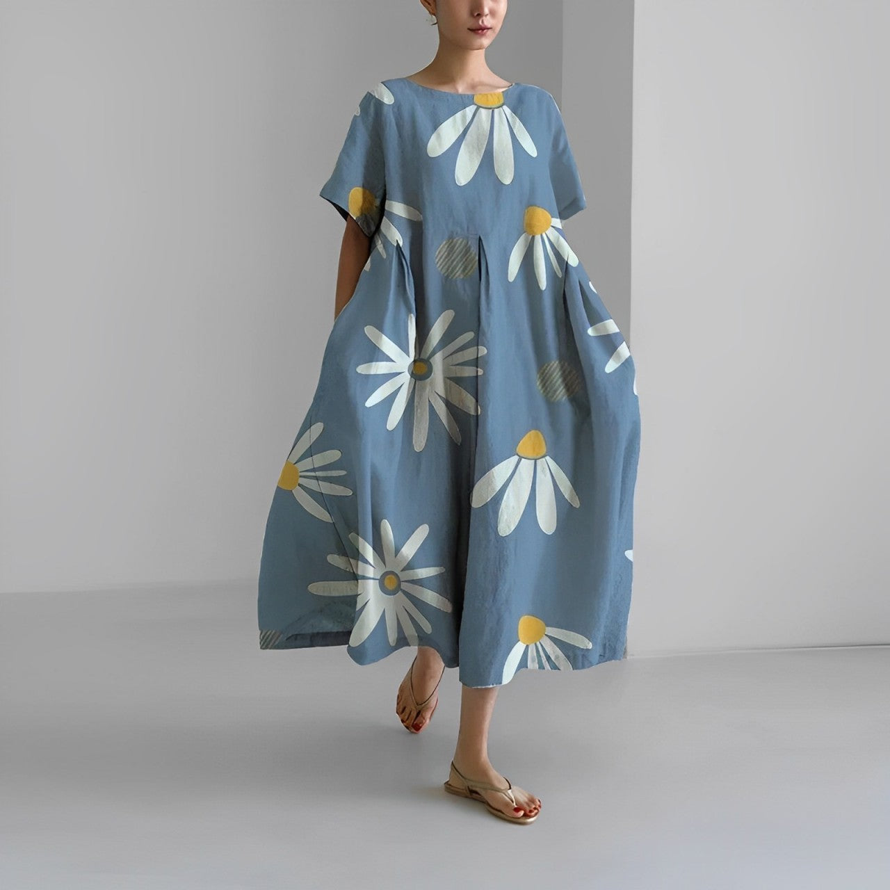 CÉLESTINE | Bohemian Flower Dress for a Natural and Romantic Style